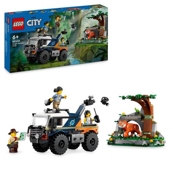 60426 - LEGO® City - Le camion tout-terrain de l’explorateur de la jungle