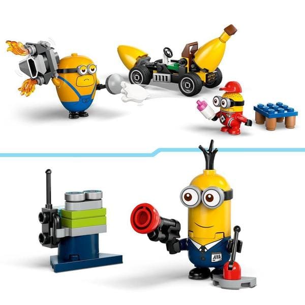 75580 - LEGO® Moi, Moche et Méchant 4 - Les Minions et la voiture-banane