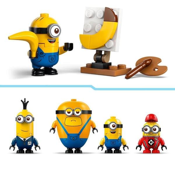 75580 - LEGO® Moi, Moche et Méchant 4 - Les Minions et la voiture-banane