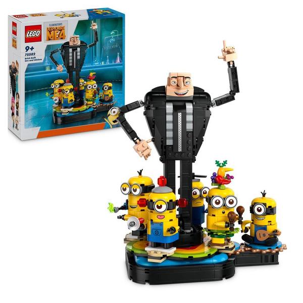 75582 - LEGO® Moi, Moche et Méchant 4 - Gru et les Minions en briques