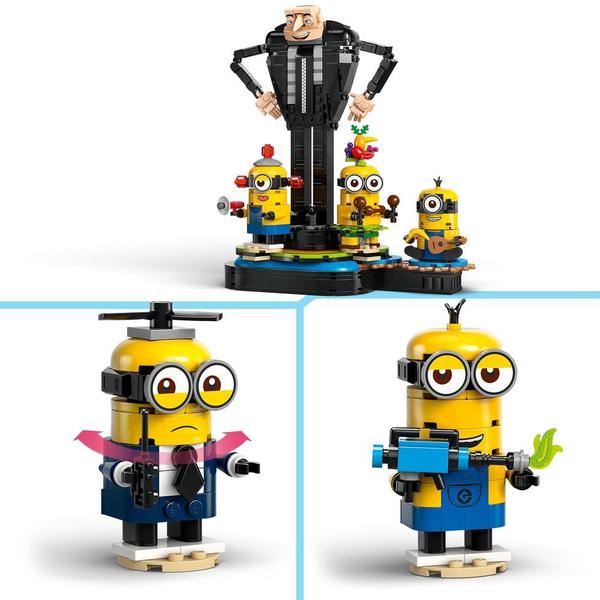 75582 - LEGO® Moi, Moche et Méchant 4 - Gru et les Minions en briques