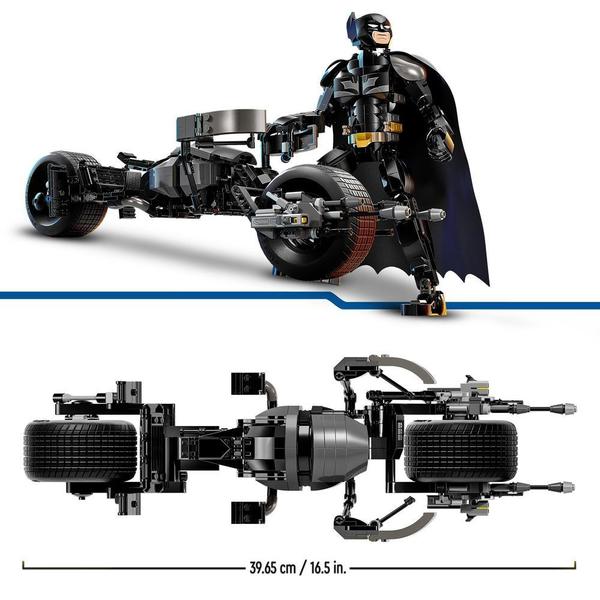 76273 - LEGO® Super Heroes DC - La figurine de Batman™ à construire et la moto Bat-Pod