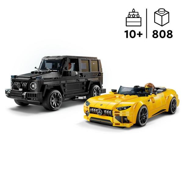 76924 - LEGO® Speed Champions - Mercedes-AMG G 63 et Mercedes-AMG SL 63