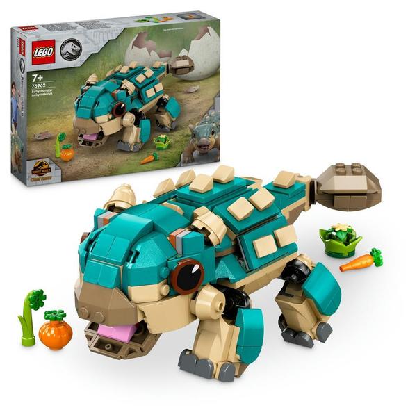 76962 - LEGO® Jurassic World - Bébé Bumpy, l’ankylosaure