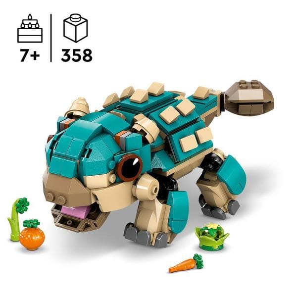 76962 - LEGO® Jurassic World - Bébé Bumpy, l’ankylosaure