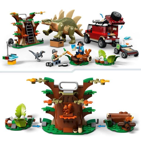 76965 - LEGO® Jurassic World - Missions dinosaures : la découverte du stégosaure