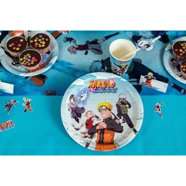 8 assiettes Naruto