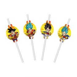 8 pailles Dragon Ball Z