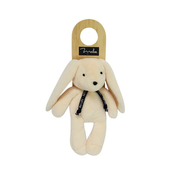 Peluche doudou lapin Dorlotin ivoire