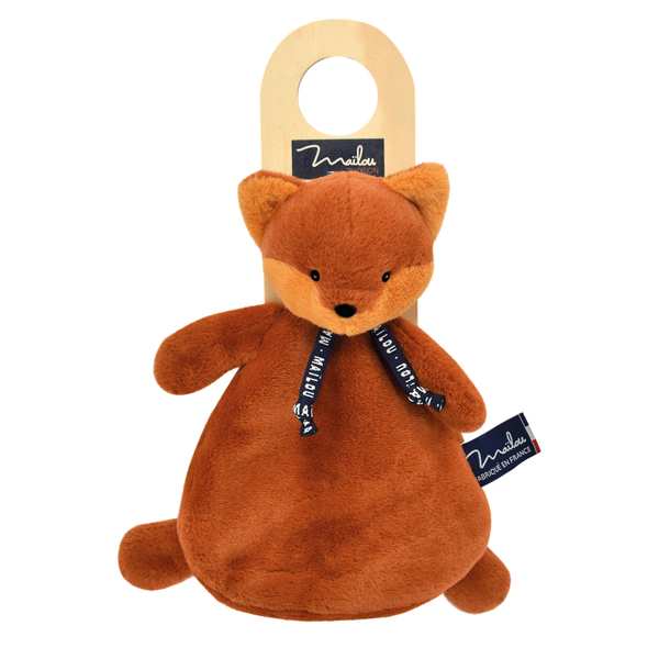 Doudou plat fauve renard Dorlotin