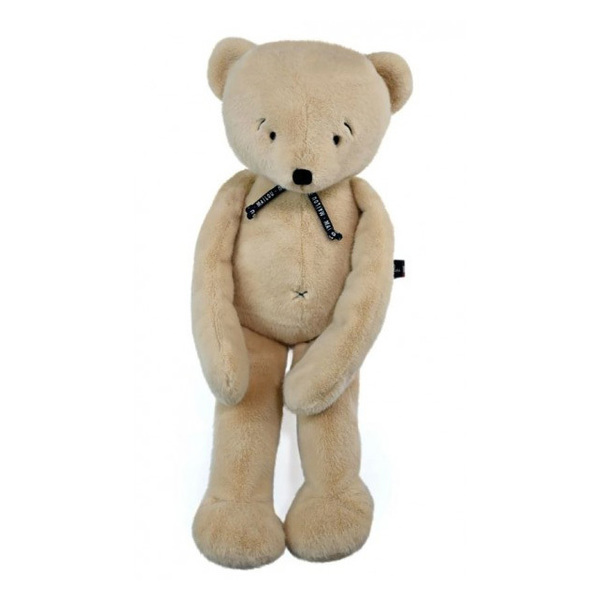 Peluche ours Méloé beige 37cm