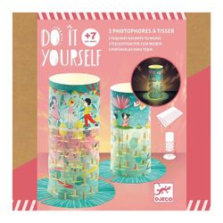 DIY - photophore à tisser