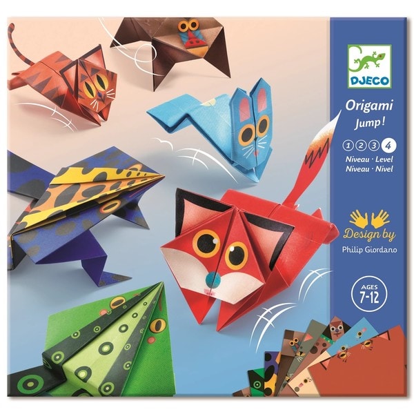 Origami animaux sauteurs