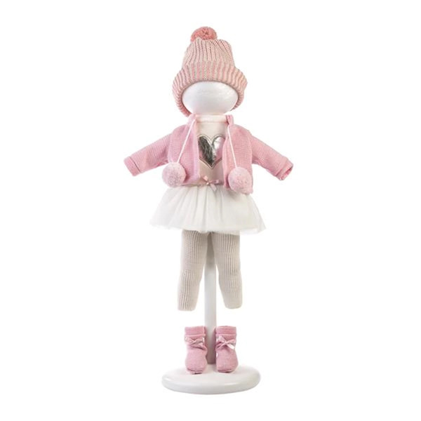 Ensemble tutu blanc 35cm