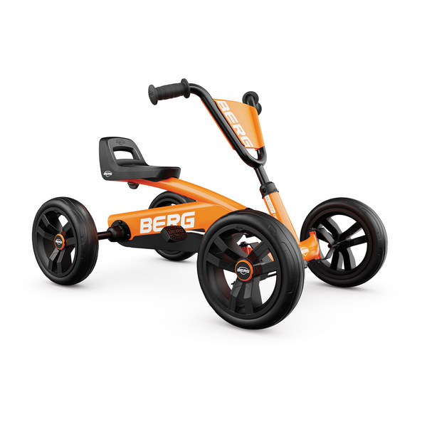 Kart à pédales Buzzy orange
