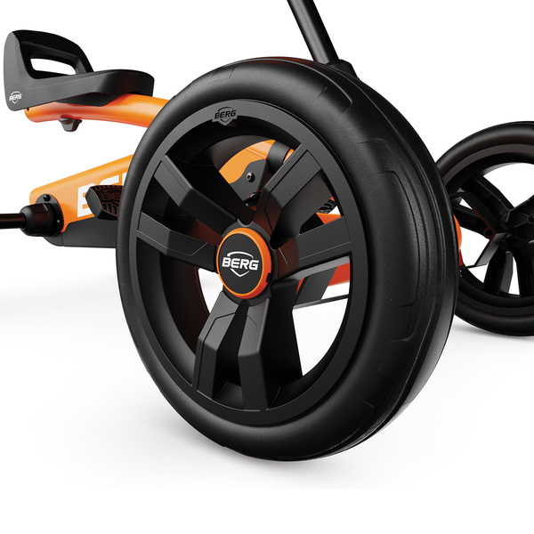 Kart à pédales Buzzy orange