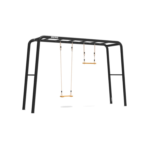 Portique PlayBase métal taille large avec balançoire et trapèze