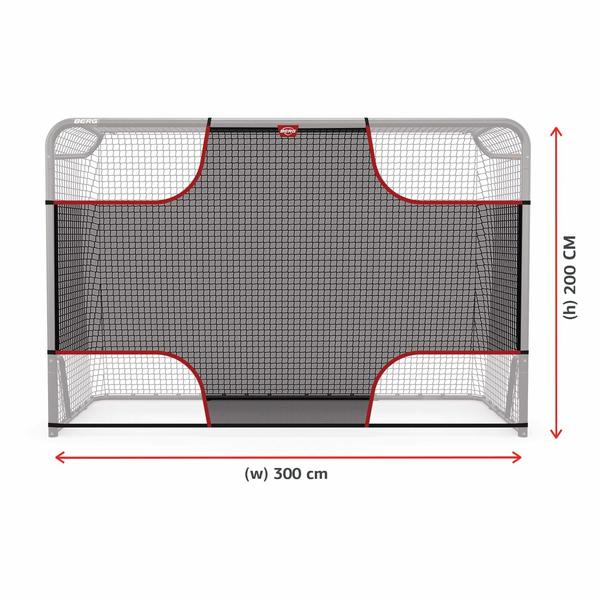 Filet cible pour cage de but taille L 200x300cm