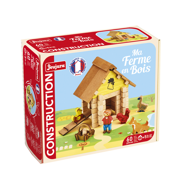 Ma ferme en bois - 60 pièces