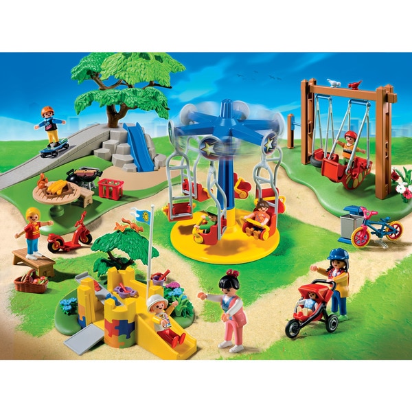 5024 - Playmobil City Life - Square et jeux enfants