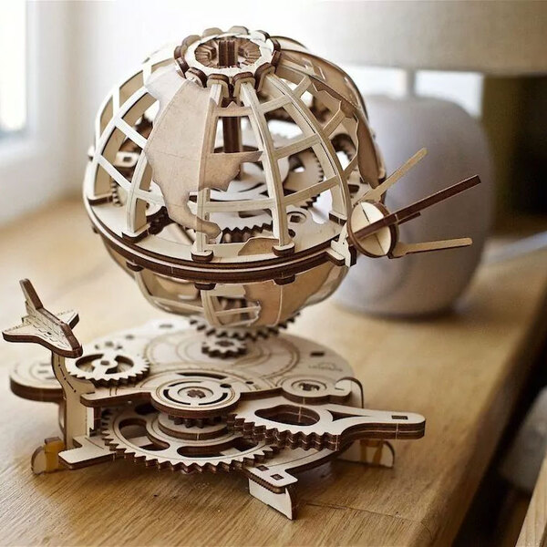 Maquette 3D globe terrestre