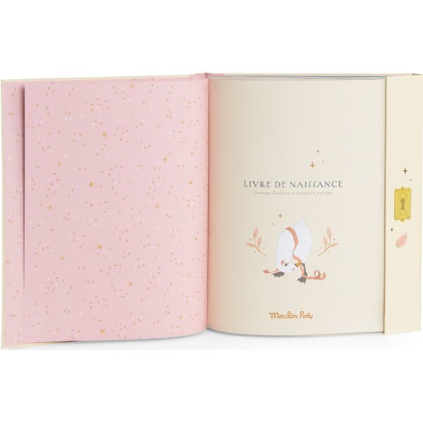 Moulin Roty - Livre de naissance La petite école de danse 