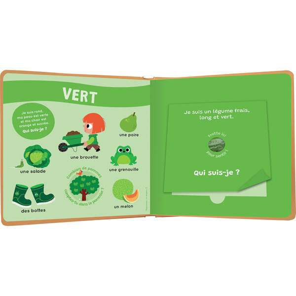 Mon livre des odeurs et des couleurs - La ferme