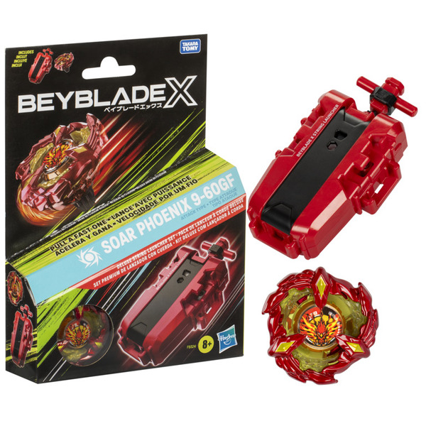 Beyblade X Lanceur à corde deluxe avec toupie