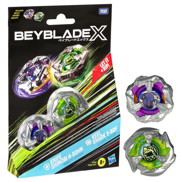 Beyblade X Pack 2 toupies