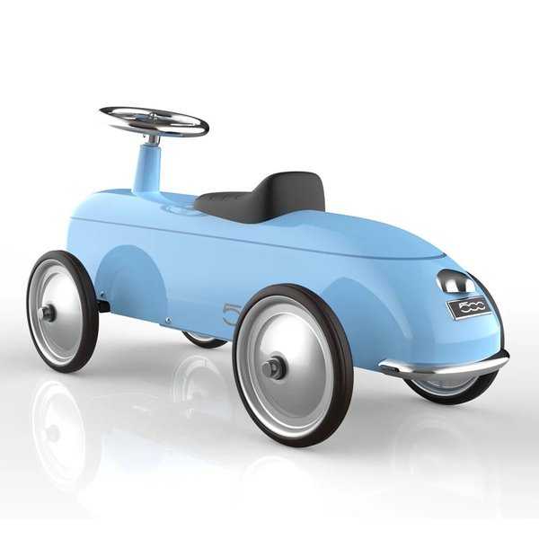 Porteur Roadster Fiat 500 bleu pastel