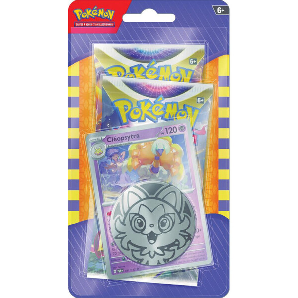 Pack 2 boosters Pokémon Cléopsytra