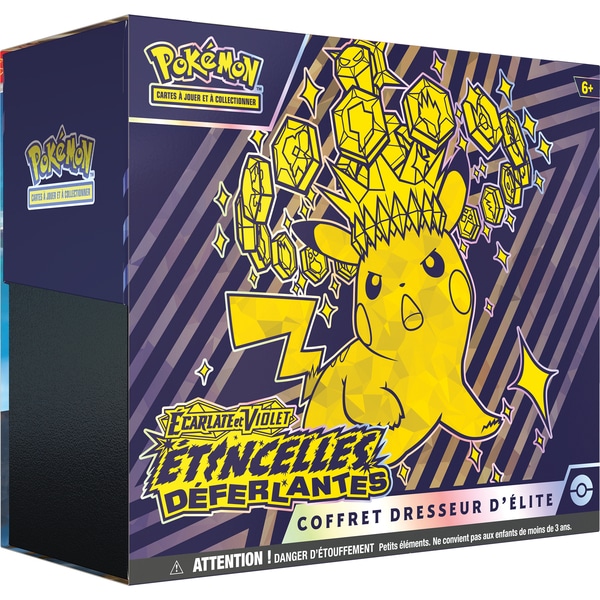 Coffret Pokémon Dresseur D Elite - Étincelles Déferlantes - Écarlate et Violet 8