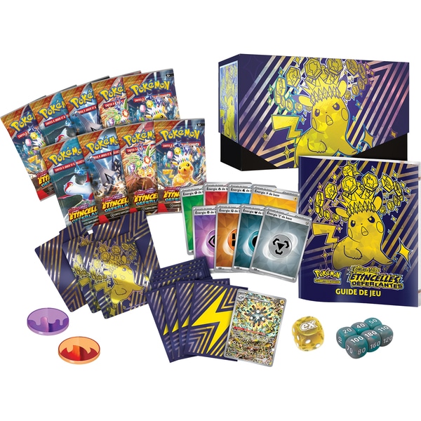 Coffret Pokémon Dresseur D Elite - Étincelles Déferlantes - Écarlate et Violet 8