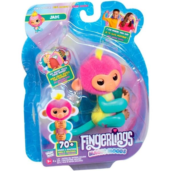 Figurine interactive Fingerlings Magic Moods - Singe Jade