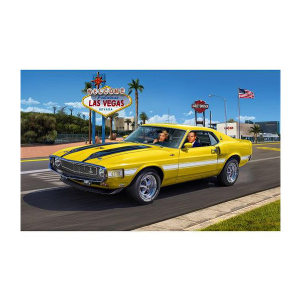 Maquette Shelby Mustang GT500 1970 1/25