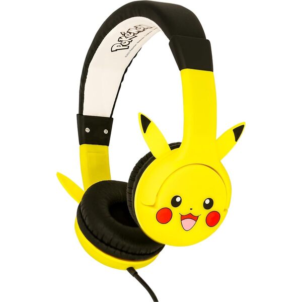 Casque audio Pokémon Pikachu jaune