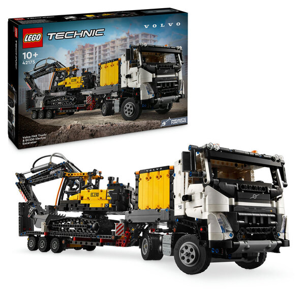 42175 - LEGO® Technic - Camion Volvo FMX et pelleteuse électrique EC230