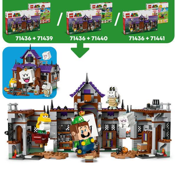 71436 - LEGO® Super Mario - Manoir hanté du Roi Boo