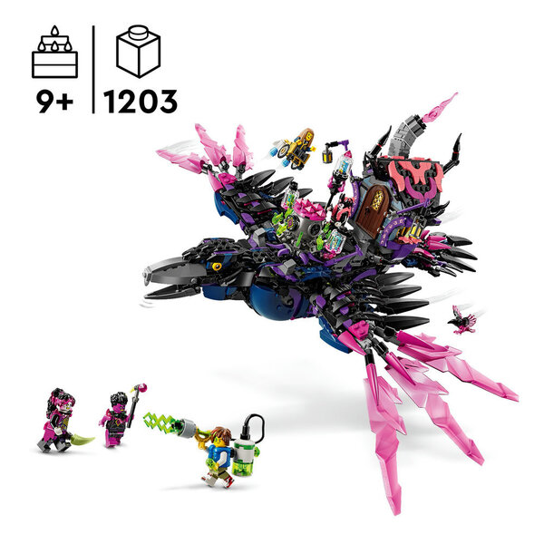 71478 - LEGO® DREAMZzz - Le corbeau de minuit de la Sorcière des cauchemars