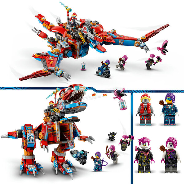 71484 - LEGO® DREAMZzz - Le robot dinosaure C-Rex de Cooper