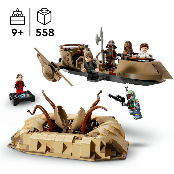 75396 - LEGO® Star Wars - L’esquif du désert et la fosse du Sarlacc