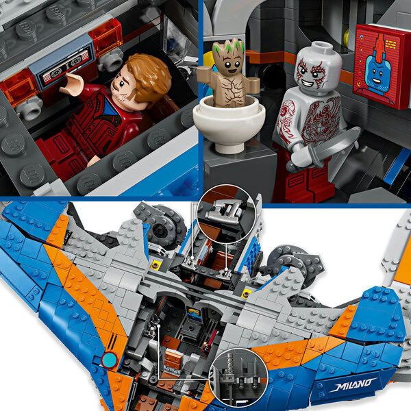 76286 - LEGO® Marvel - Les Gardiens de la Galaxie : le vaisseau Milan