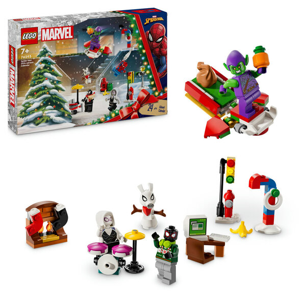 76293 - LEGO® Marvel - Calendrier de l’Avent Spider-Man 2024