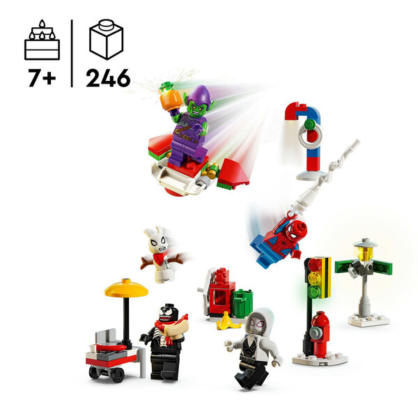 76293 - LEGO® Marvel - Calendrier de l’Avent Spider-Man 2024