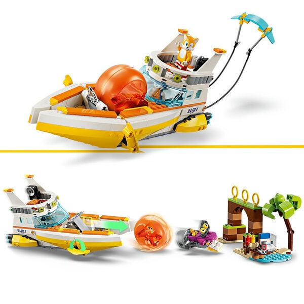 76997 - LEGO® Sonic - Le bateau d’aventures de Tails