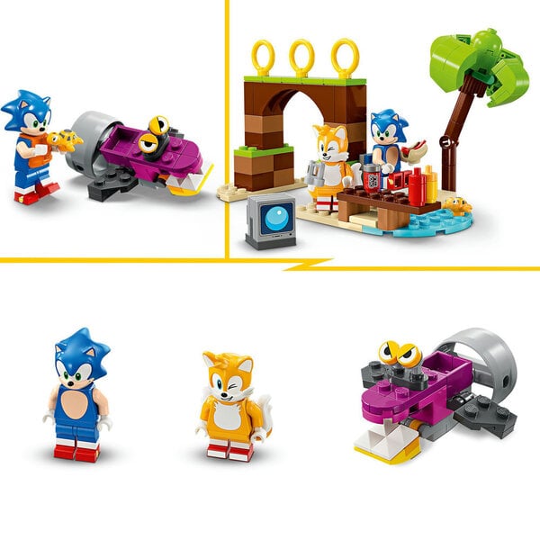 76997 - LEGO® Sonic - Le bateau d’aventures de Tails