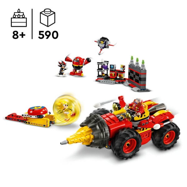 76999 - LEGO® Sonic - Super Sonic contre Egg Drillster