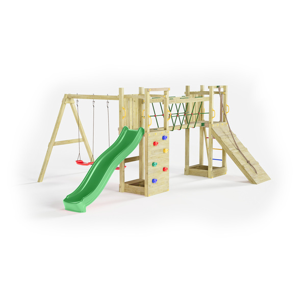 Aire de jeux en bois Funny Maxi Exposure