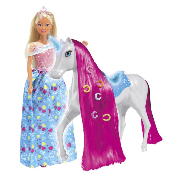 Poupée mannequin Lolly et sa licorne magique