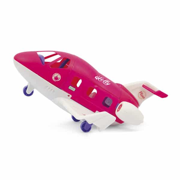 Poupée Lolly Kid et avion de poupée 33 cm